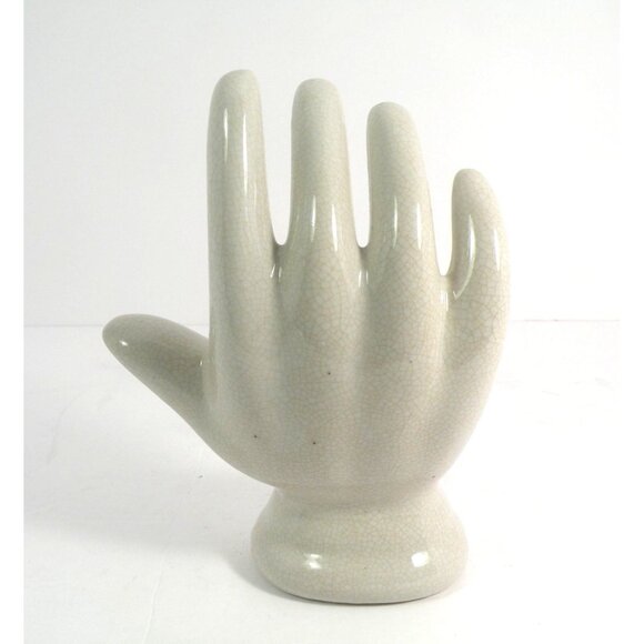 Ceramic Palmistry Hand With Labeled Lines For Fortune Telling or Funky Cool Déco - Picture 4 of 11